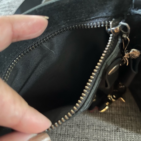 Tarryn Simone Genuine Leather and Snakeskin Crossbody Wallet bag - Picture 7 of 8